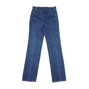 Vintage Levi's Orange Tab Student Womens 26 Blue Mid 80s Straight Leg Jeans